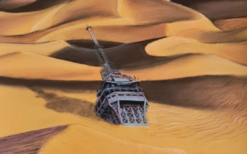 Carcel-Bruneau-Les-dunes-de-Paris-40-x-50-cmjpg##Les dunes de Paris##Bruneau Carcel##