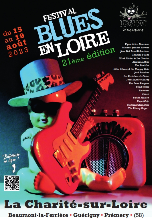 Affiche Blues en Loire