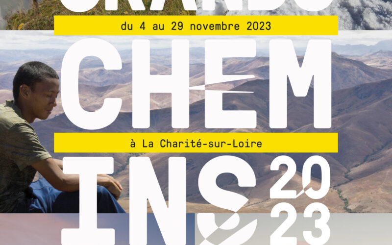 affiche-GDCH2023-web-VFjpg##Grands chemins 2023##Cité du Mot (graphiste Kévin Daman)##