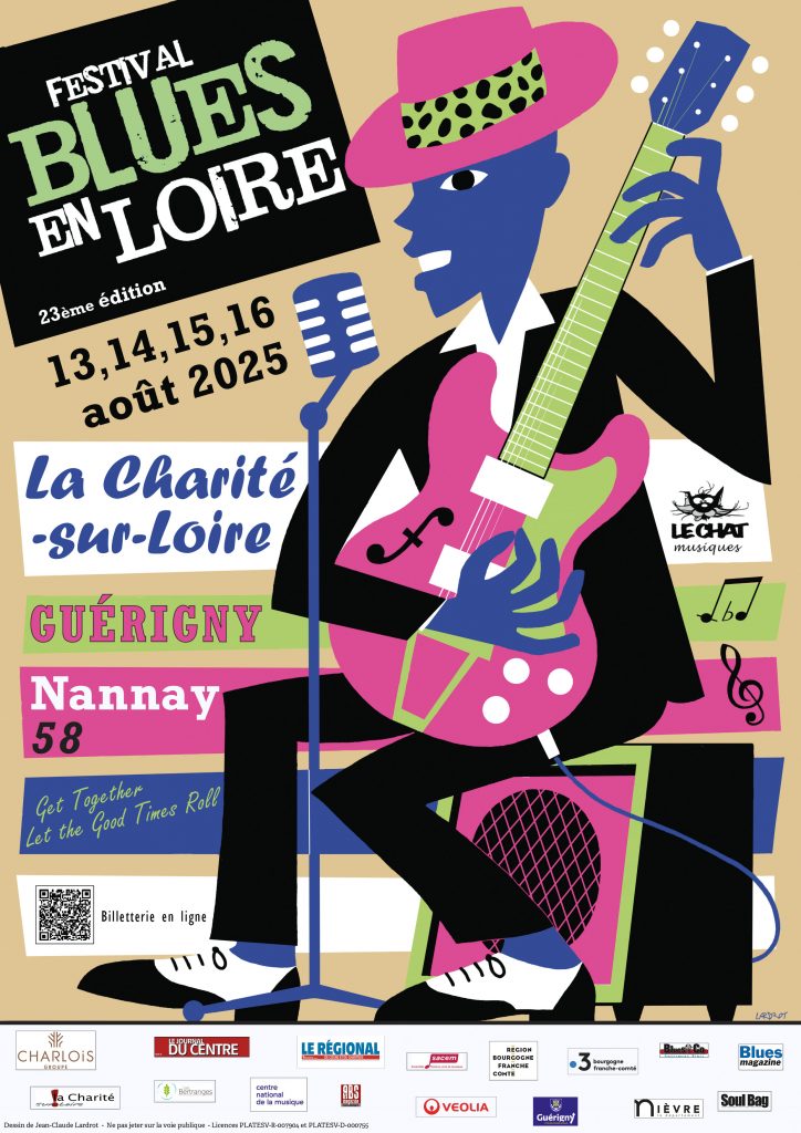 Affiche Blues en Loire
