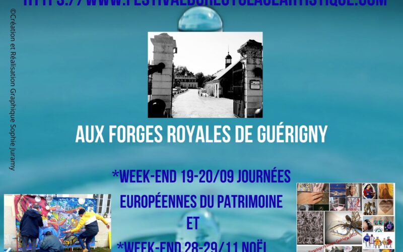 FESTIVAL-DU-RECYCLAGE-ARTISTIQUE-2026-1jpg##FESTIVAL DU RECYCLAGE ARTISTIQUE 2026 FORGES ROYALES GUÉRIGNY ##SOPHIE JURAMY ##