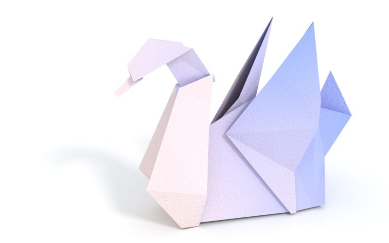 origami-cygnejpg##origami cygne##Pixabay##